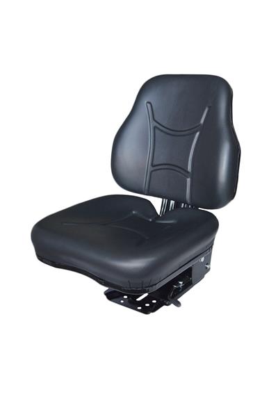 Miralbueno Traktör Koltuğu Siyah Kolçaksız Açısı Ayarlanabilir ileri Geri Kızaklı Lüks Tipi