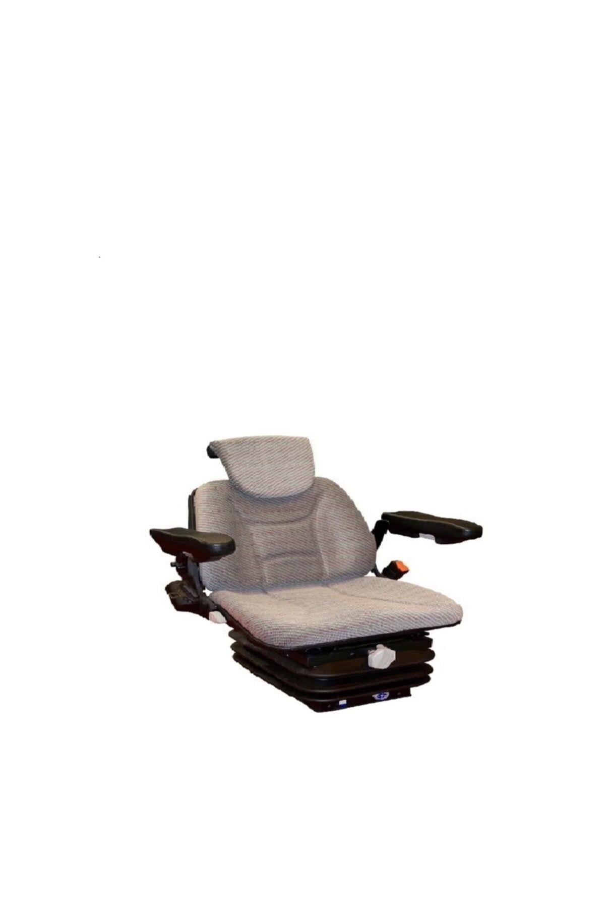 Körüklü Traktör Ve Iş Makinesi Koltuğu Kumaş Universal Model Mrb200 Bordo