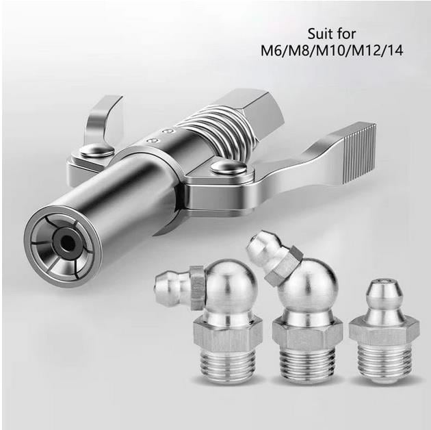 Mandallı Kilitlemeli Gres Yağ Pompa Ucu