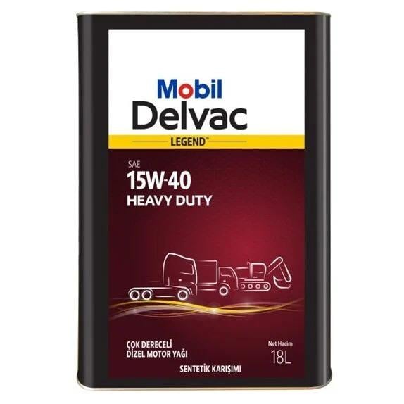 Mobil Delvac Legend Heavy Duty XHP 15w40 Motor Yağı 18lt