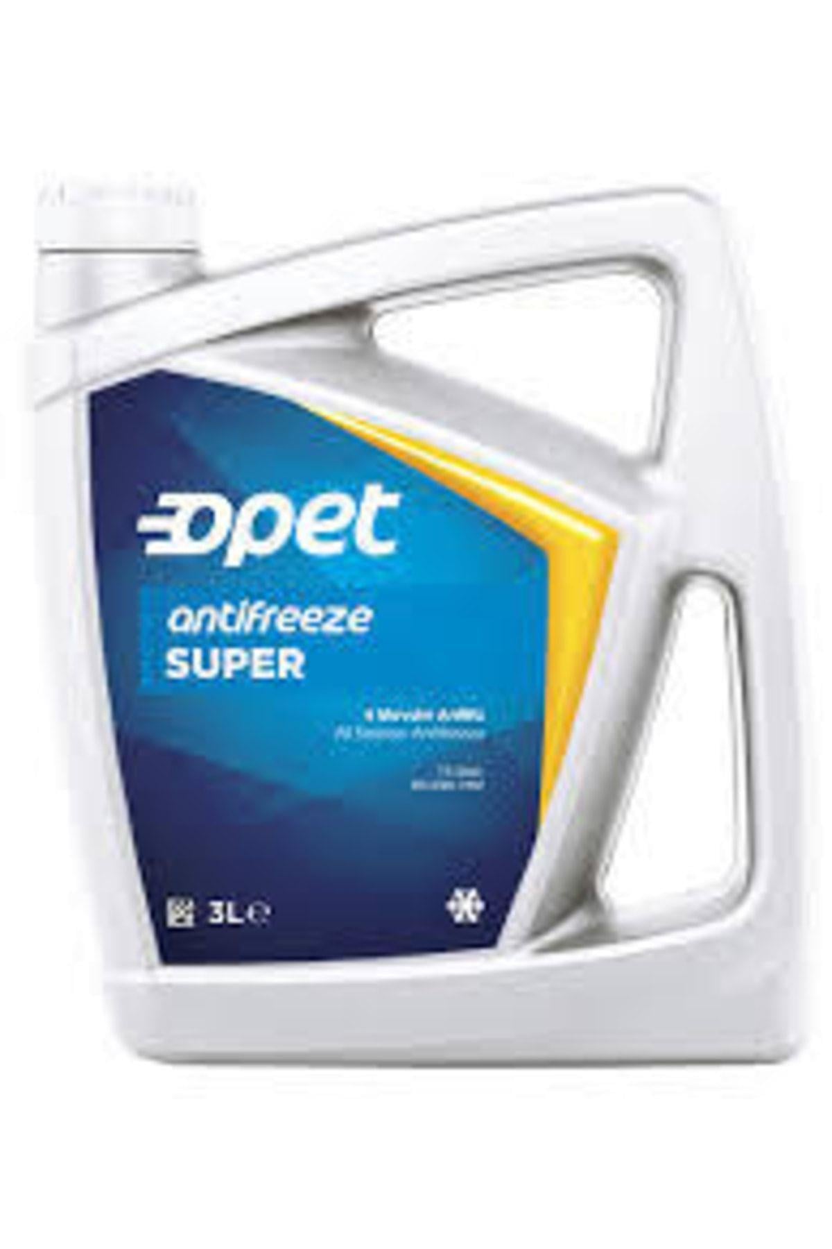 Süper Antifreeze Dört Mevsim Mavi Antifriz 3 Litre Soğutma Sıvısı