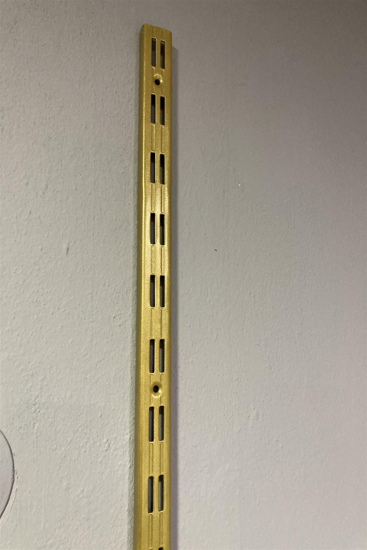 Çift Delikli Direk Gold Boyalı