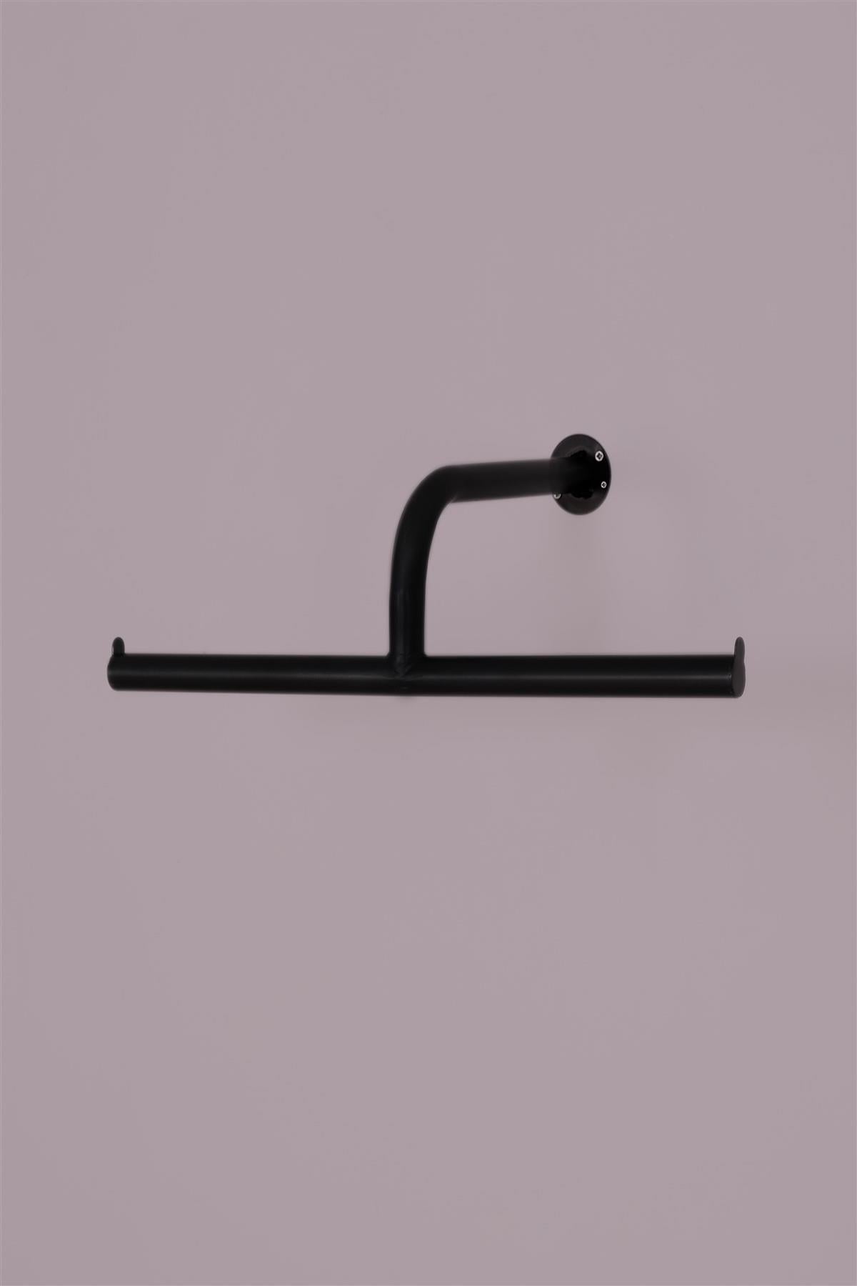 Duvara Monte Siyah T Baston Oval Borudan