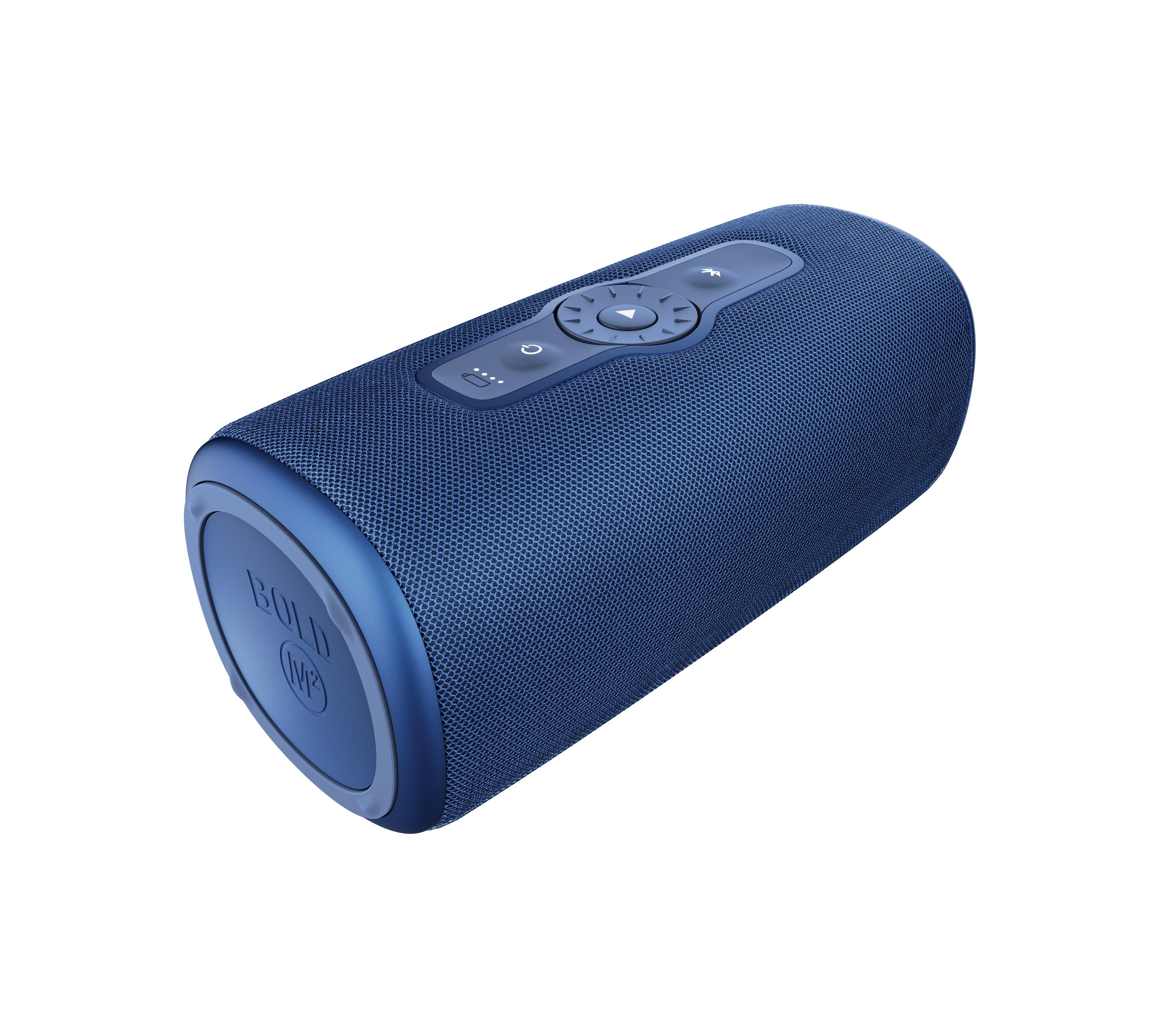 Bold M2 Taşınabilir 30W Bluetooth Hoparlör Gerçek Mavi