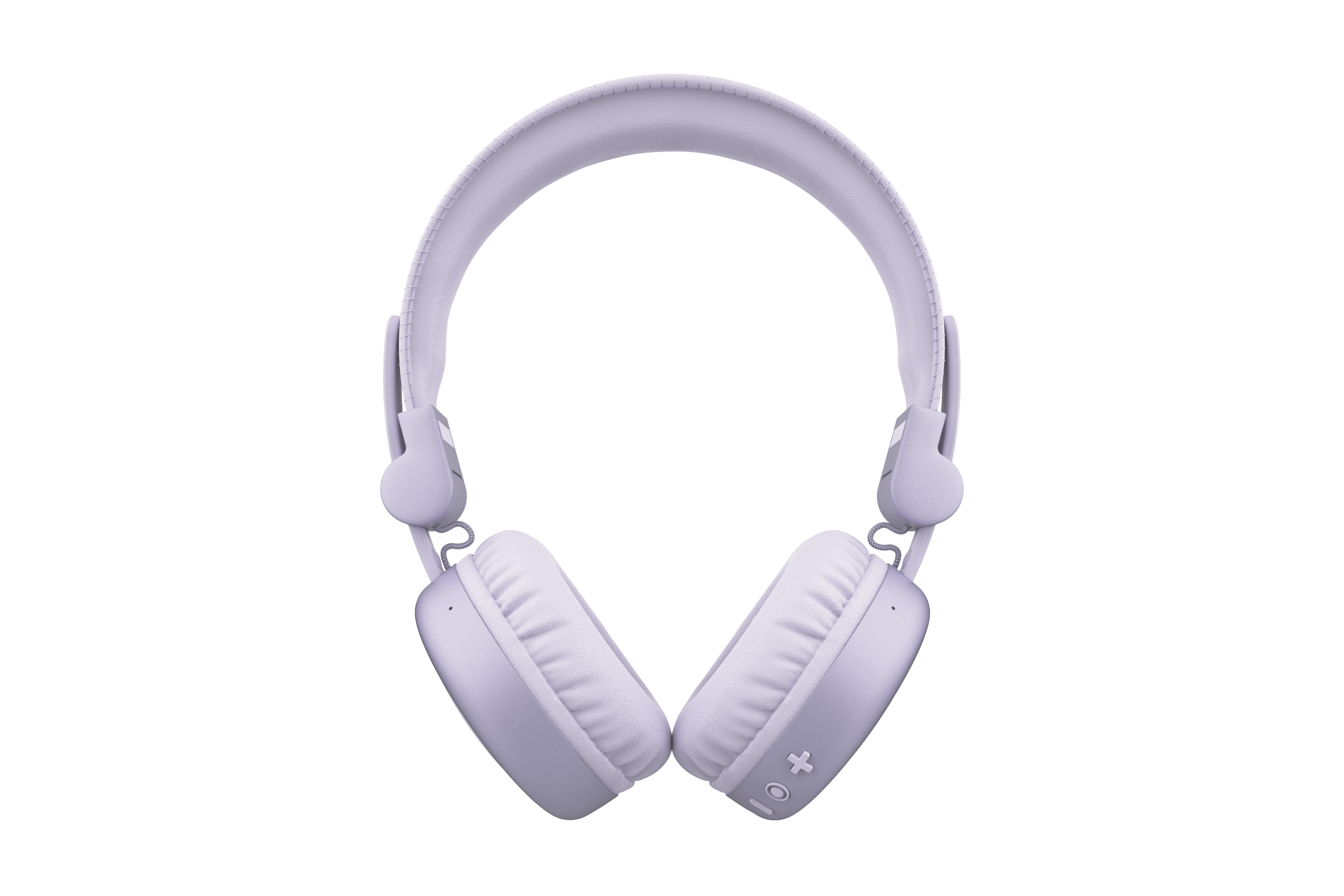 Code Core Kulak Üstü Kablosuz Bluetooth Kulaklık Açık Lila