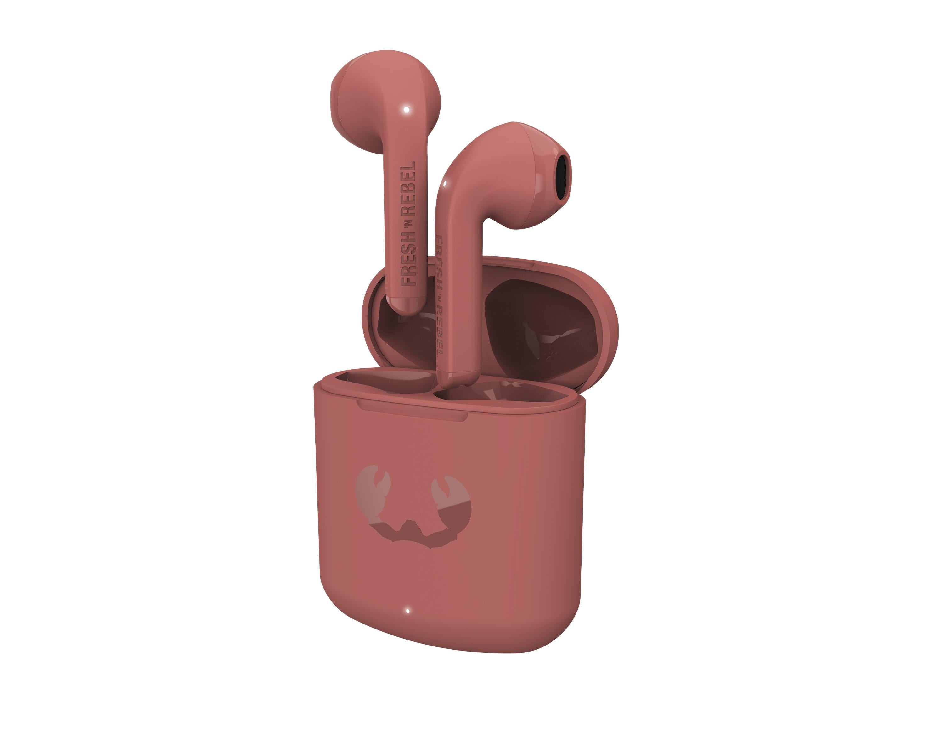 Twins Core TWS Bluetooth Kulak İçi Kulaklık Safari Kırmızısı