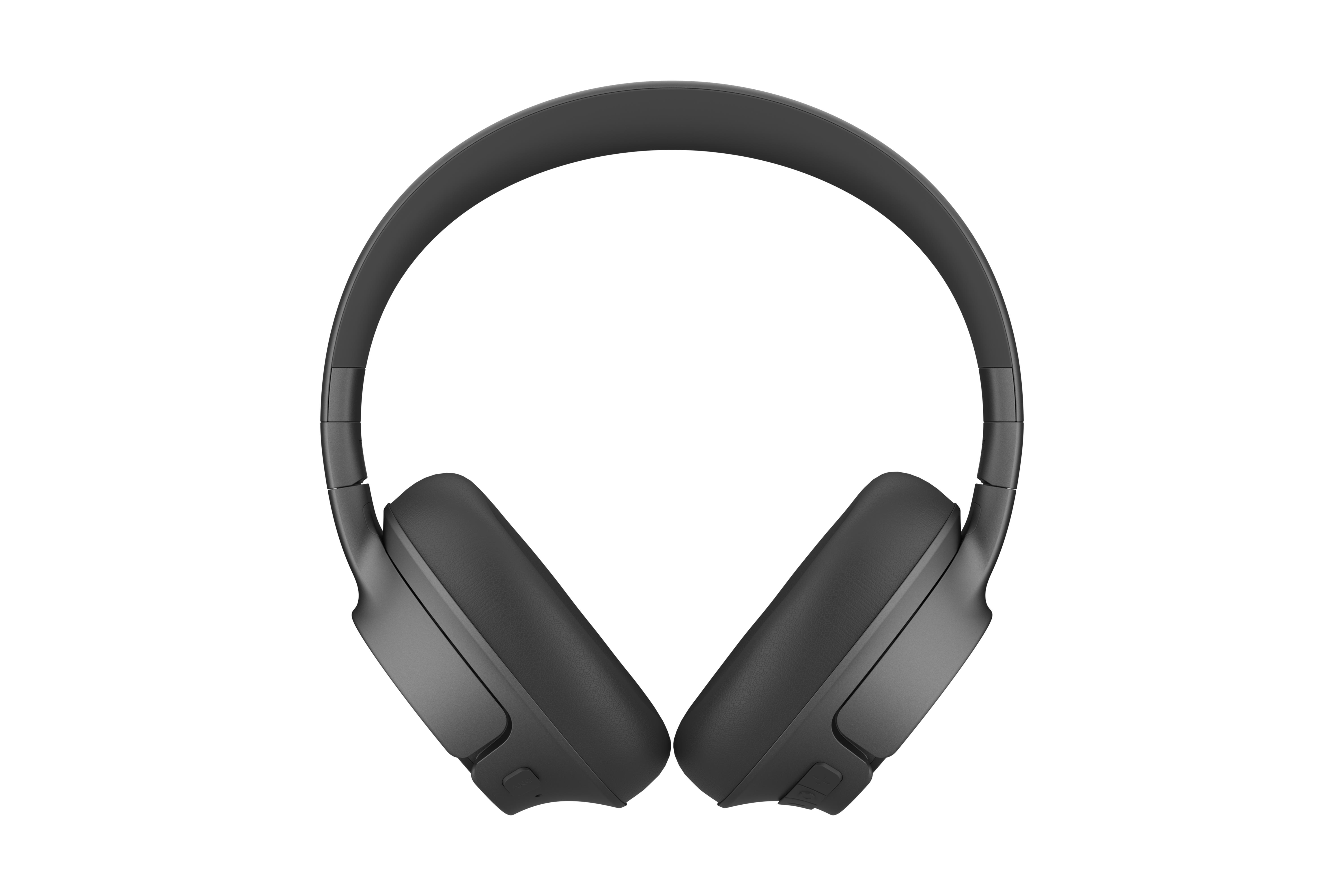 Clam Fuse ANC Kulak Üstü Kablosuz Bluetooth Kulaklık Fırtına Grisi