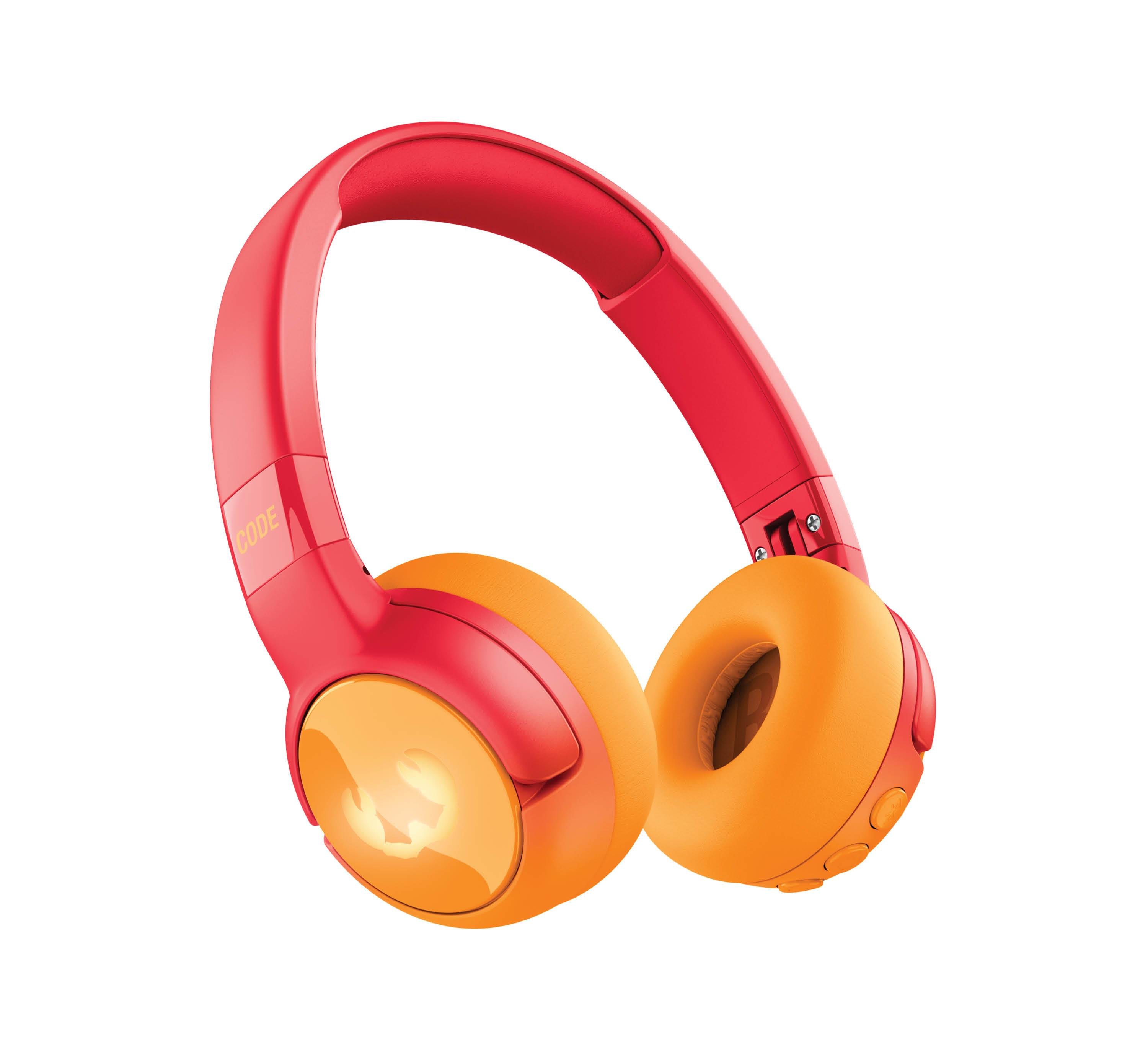 Code Junior Çocuk Kulak Üstü Kablosuz Bluetooth Kulaklık Neşeli Tilki