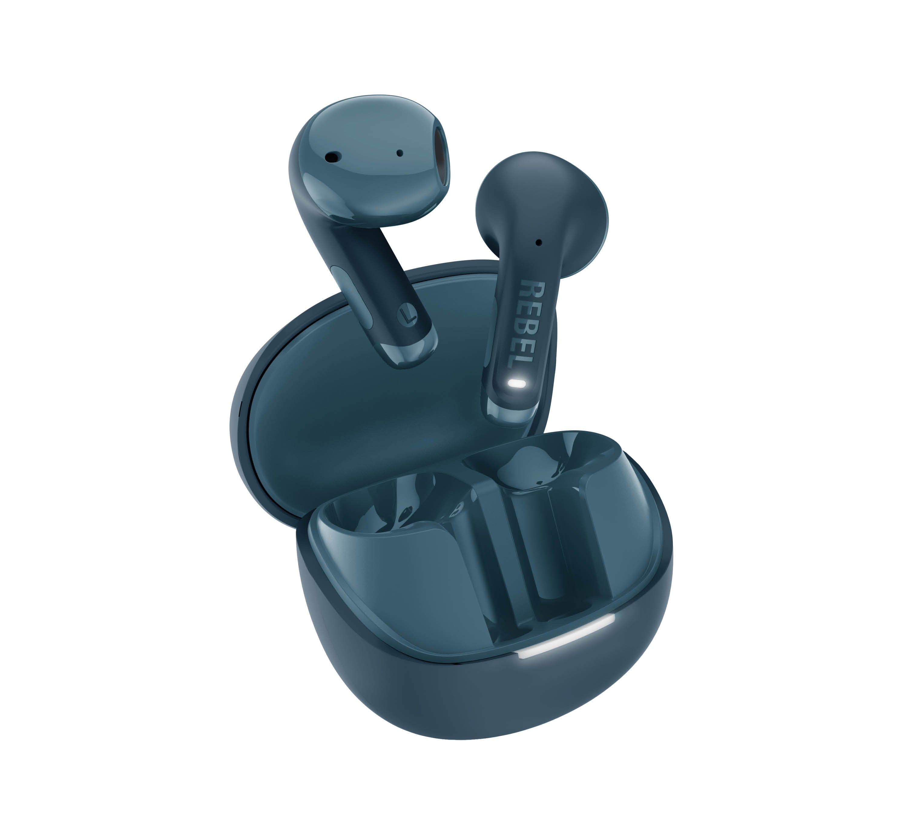 Twins Core 2 TWS Bluetooth Kulak İçi Kulaklık Çelik Mavi