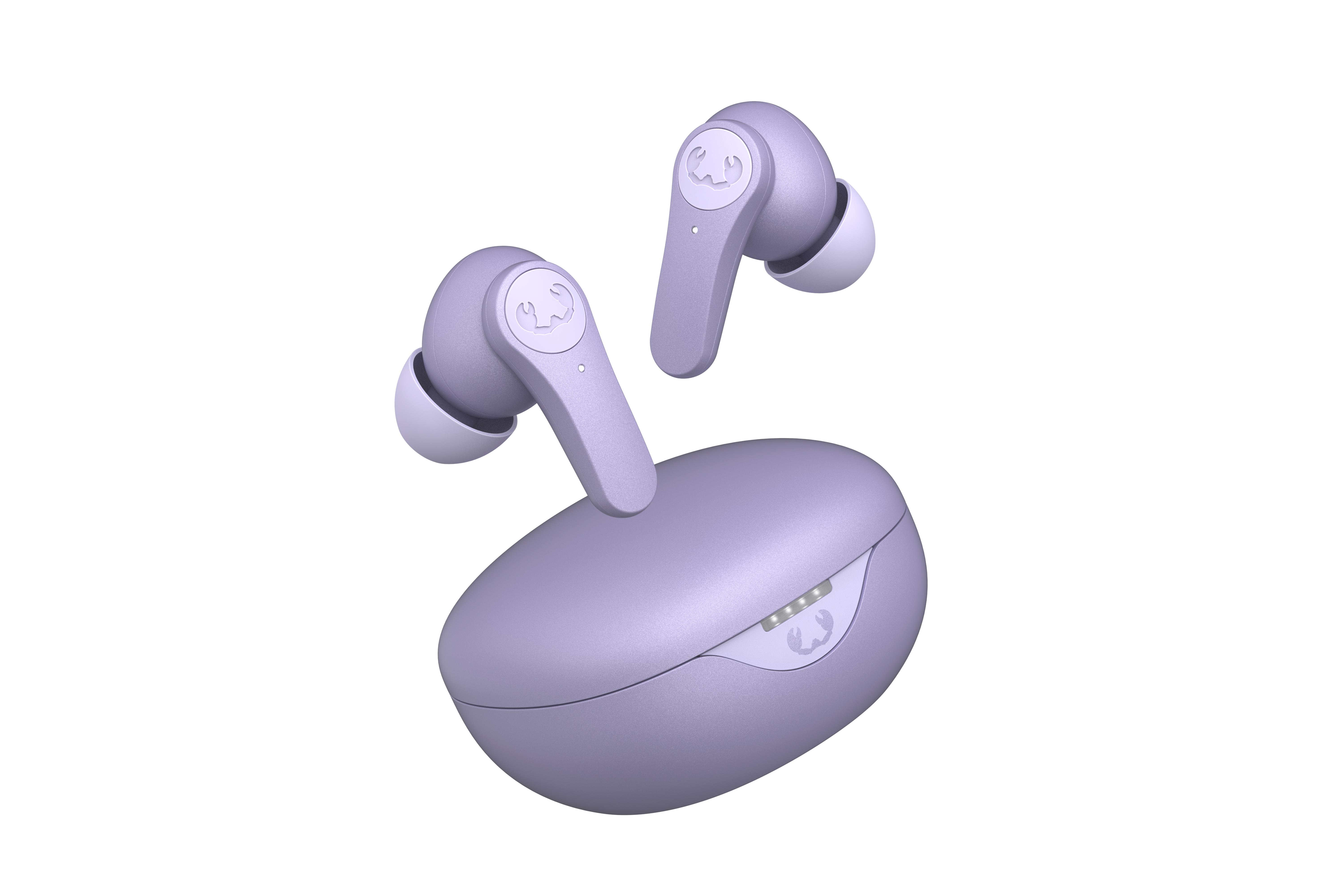 Twins Rise TWS ANC ENC Bluetooth Kulak İçi Kulaklık Açık Lila