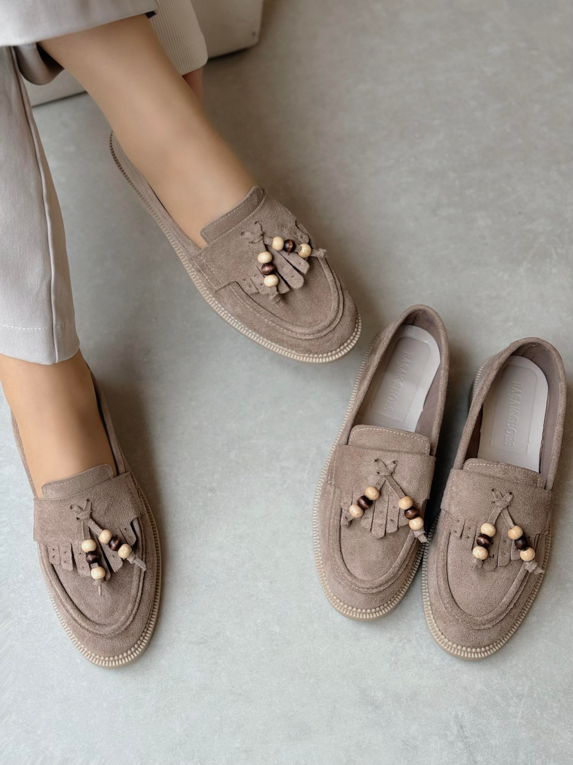 Monarch Püsküllü Vizon Loafer