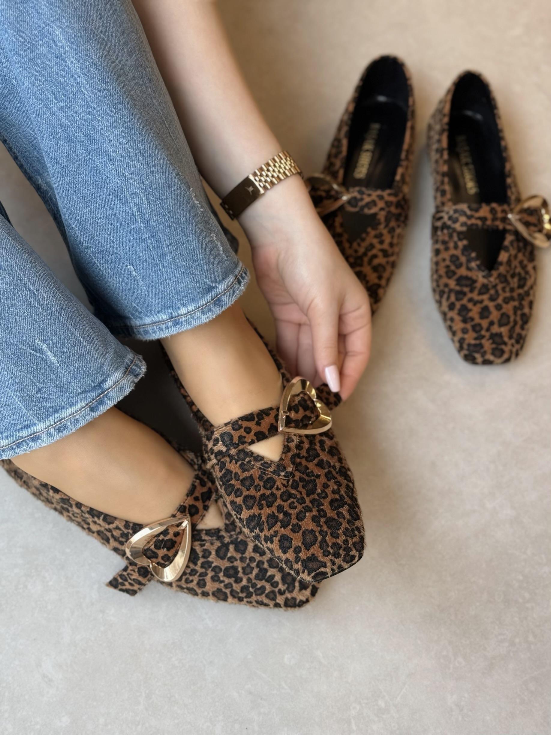 Silva Kalpli Tokalı Leopar Babet