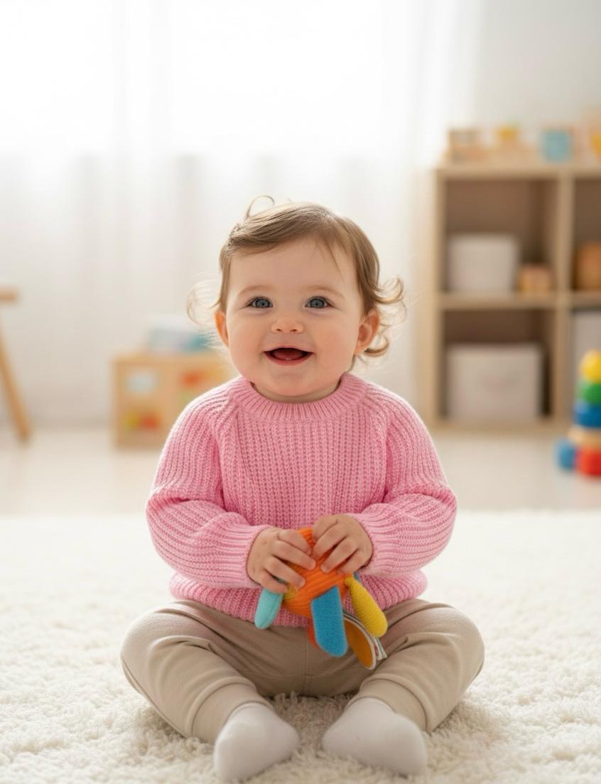  DÜZ RENK UNİSEX ÇOCUK VE BEBEK TRİKO KAZAK