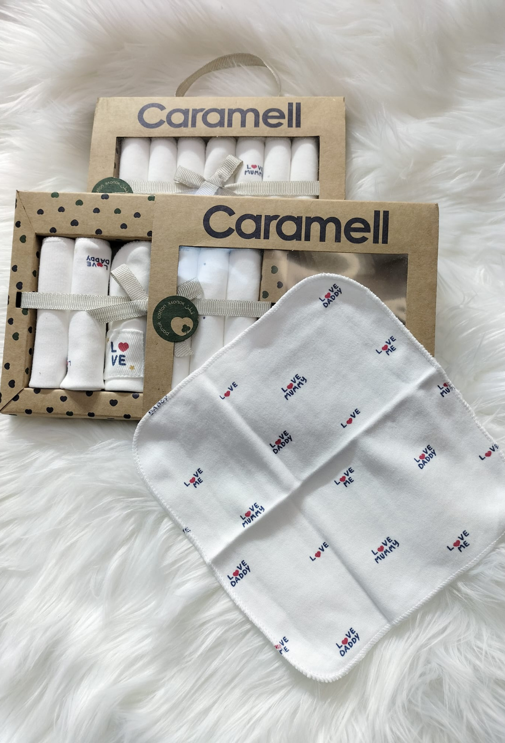 CARAMEL AĞIZ MENDİLİ