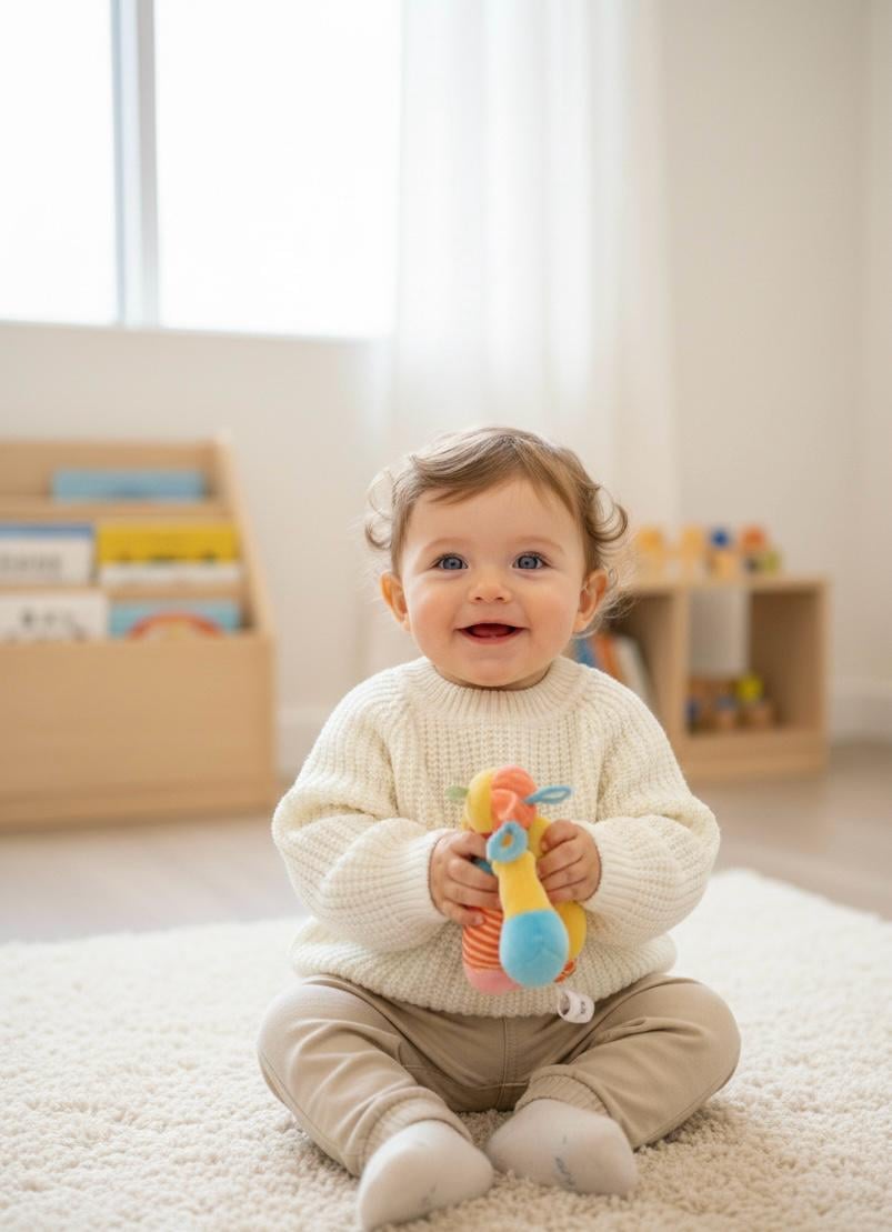  DÜZ RENK UNİSEX ÇOCUK VE BEBEK TRİKO KAZAK