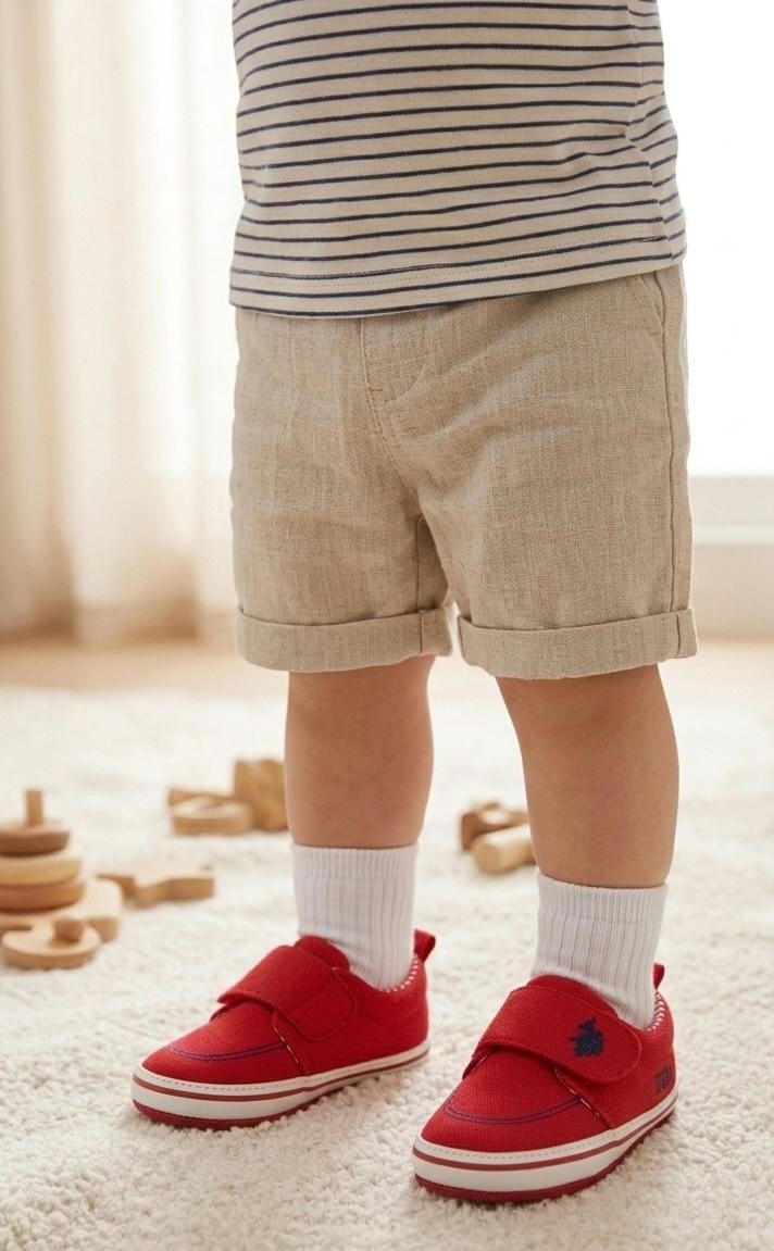  unisex keten bebek ilk adım ayakkabı