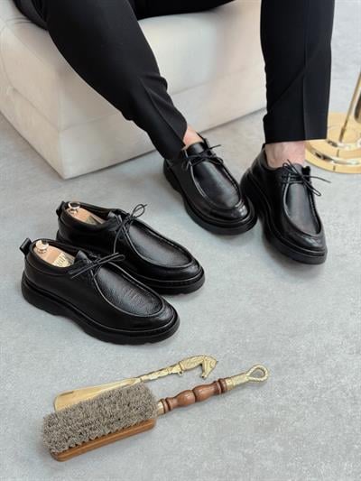 ALVİSO SİYAH CASUAL AYAKKABI