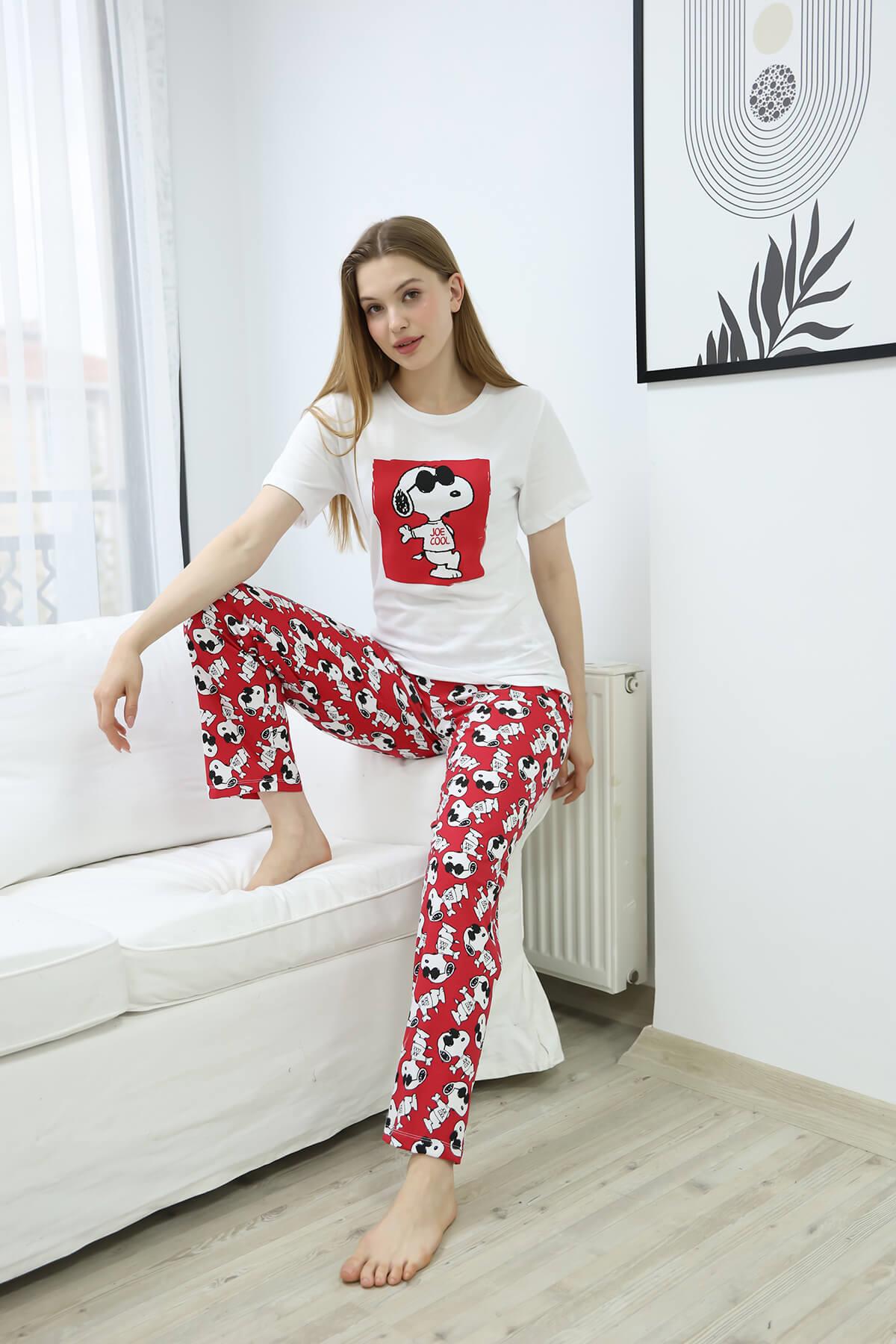 Baskılı Pijama Takımı