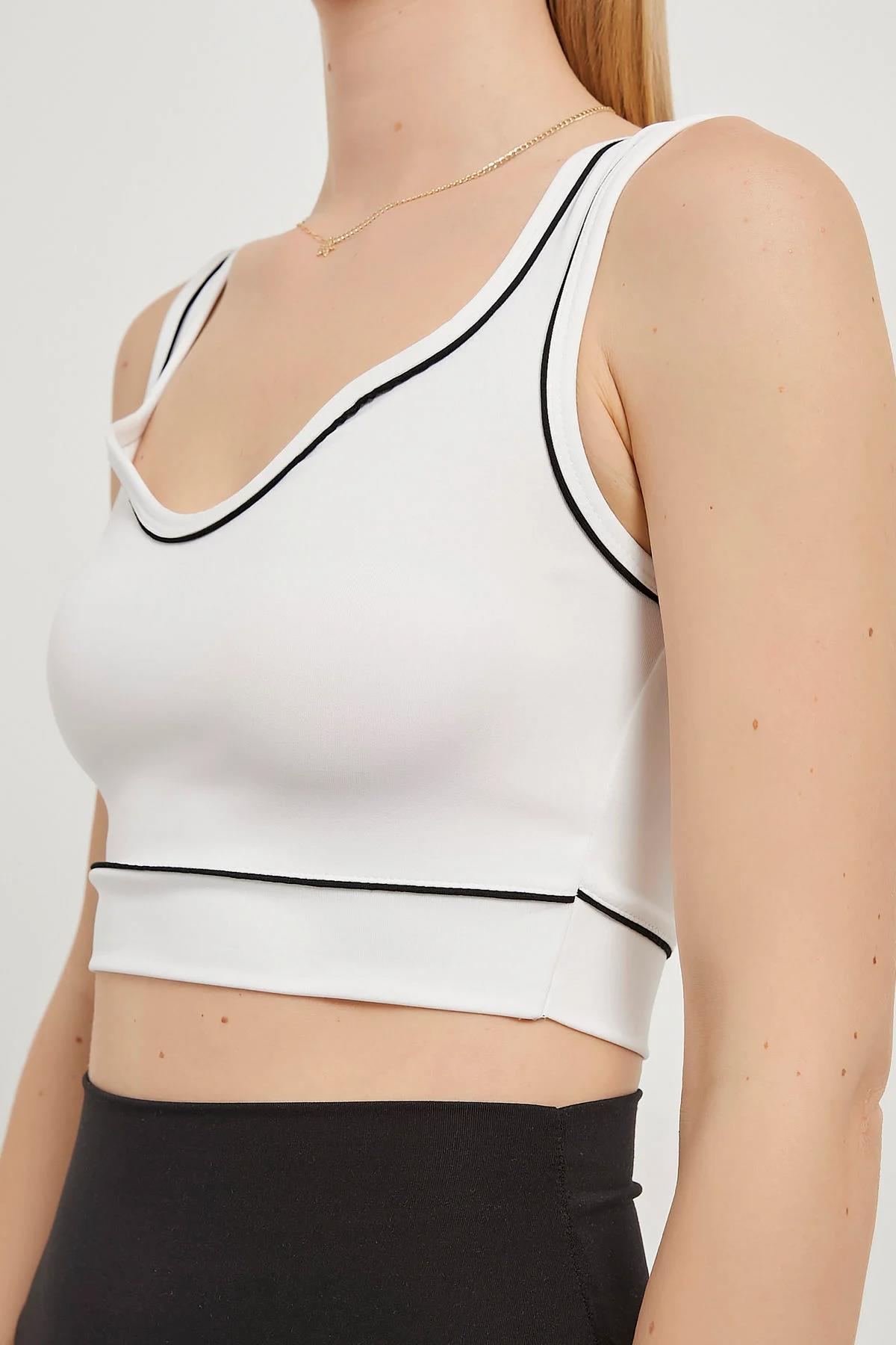Biye Detaylı Crop Büstiyer