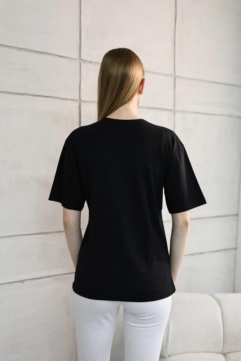 Cebi Taş Detaylı Tshirt