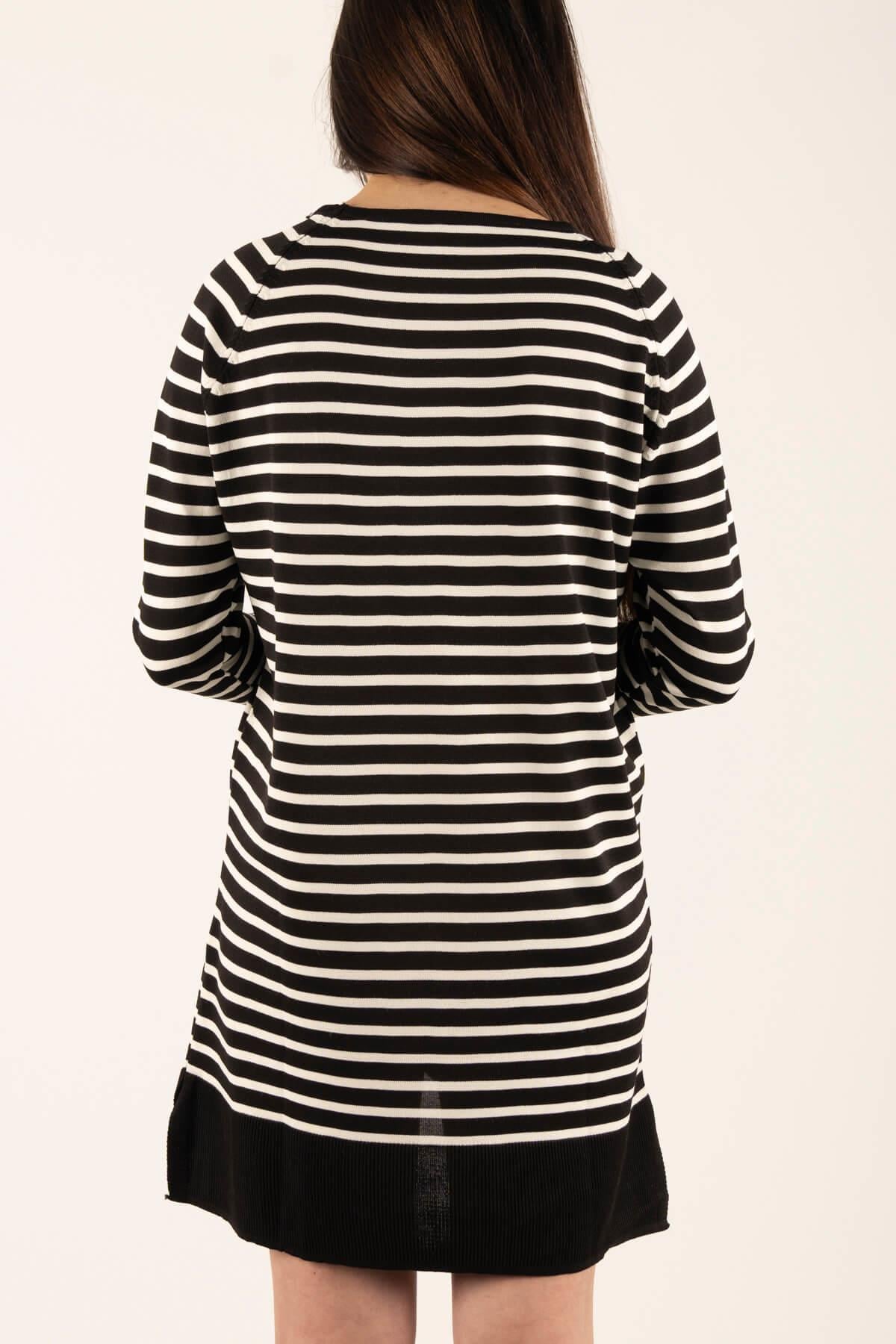 Çizgili Penye Tunik