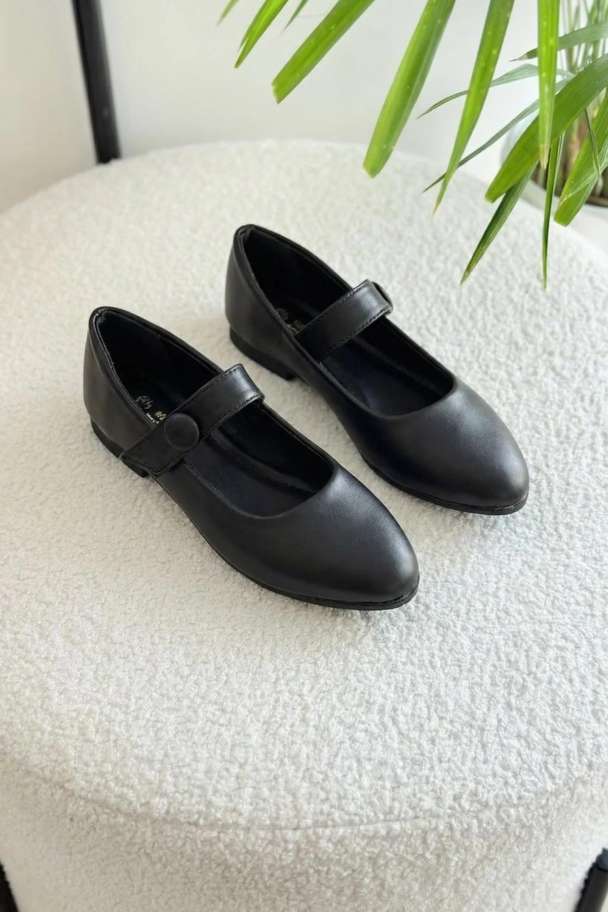 Düğme Toka Detaylı Babet