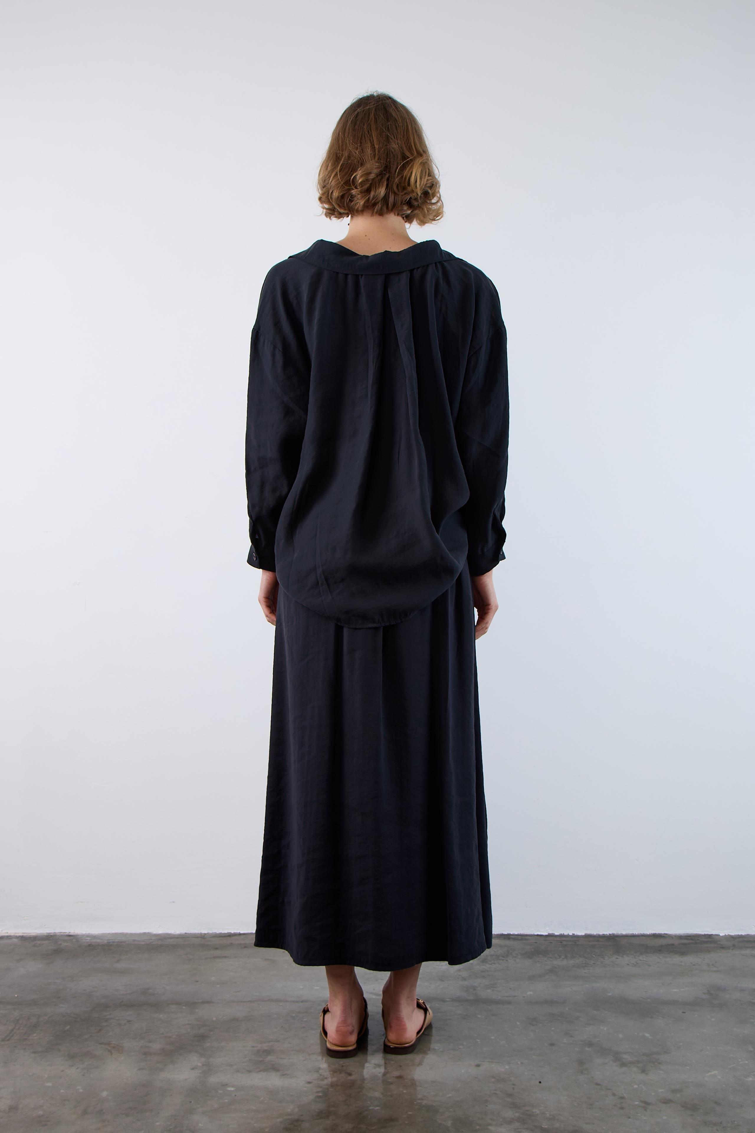 Düşük Omuzlu Oversize Gömlek