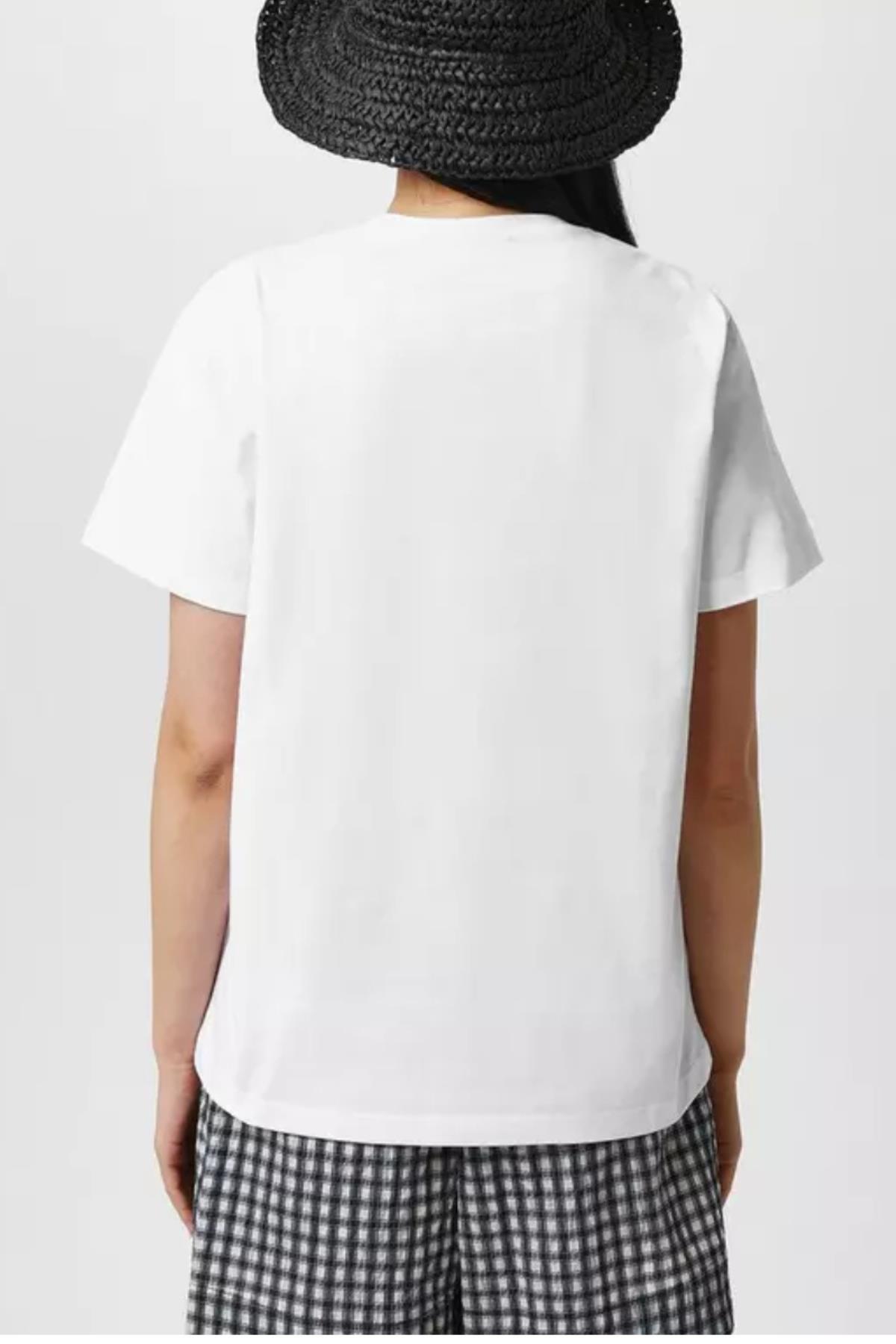Ganni Kiraz Baskılı Tshirt