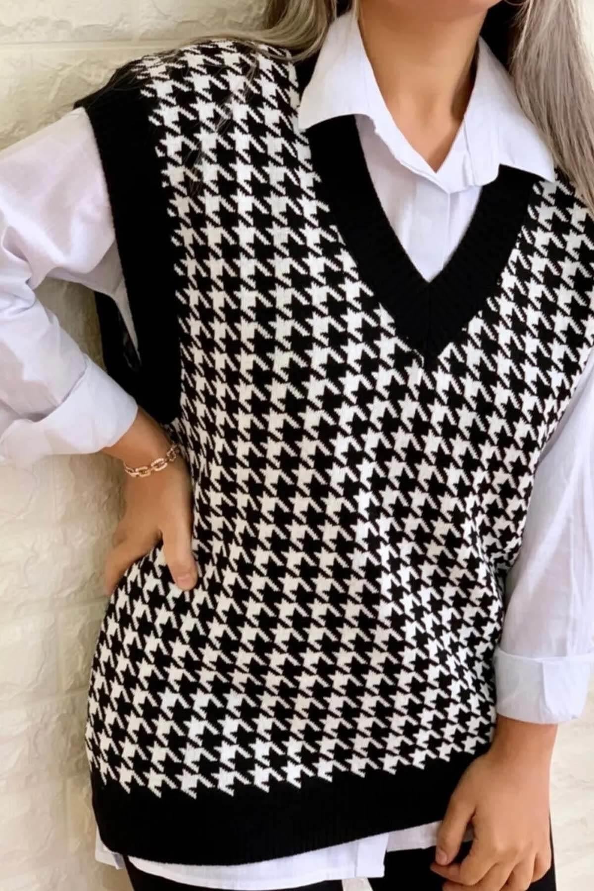 Kazayağı Süveter