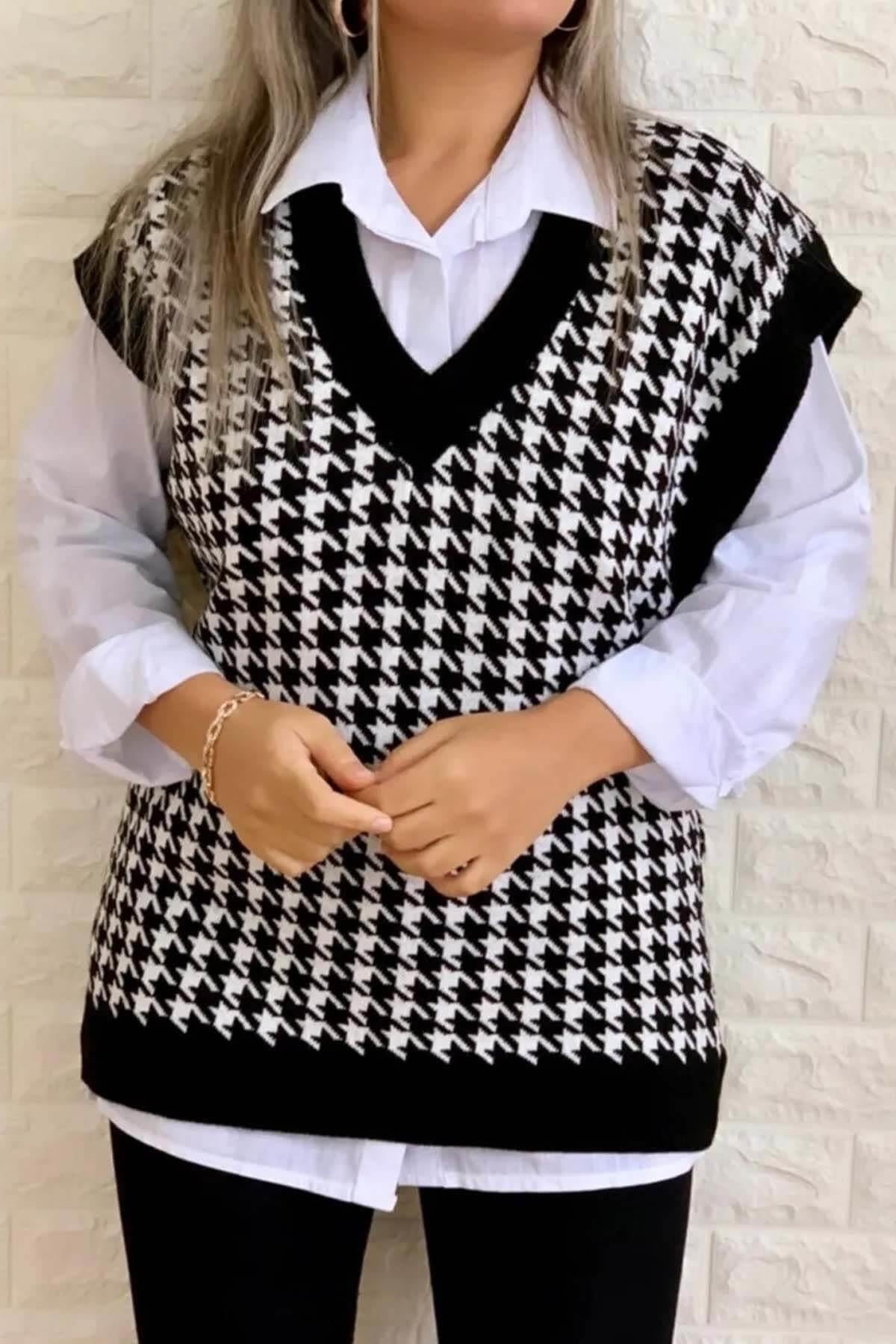Kazayağı Süveter
