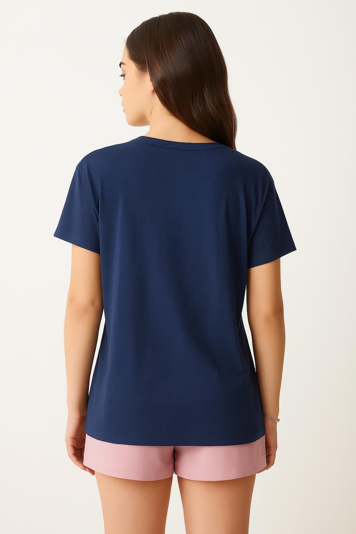Love Baskılı Salaş Tshirt