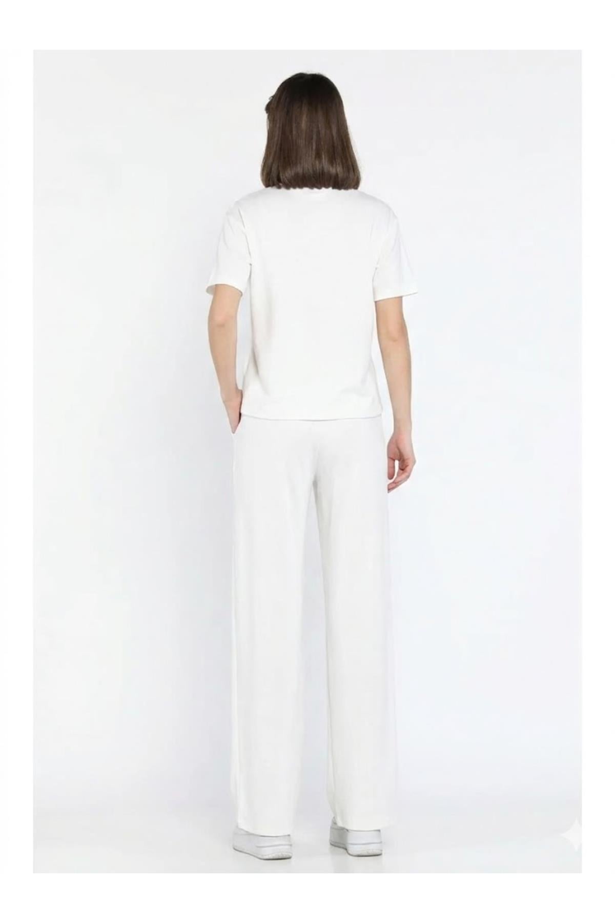 Modal Tshirt Pantolon İkili Takım