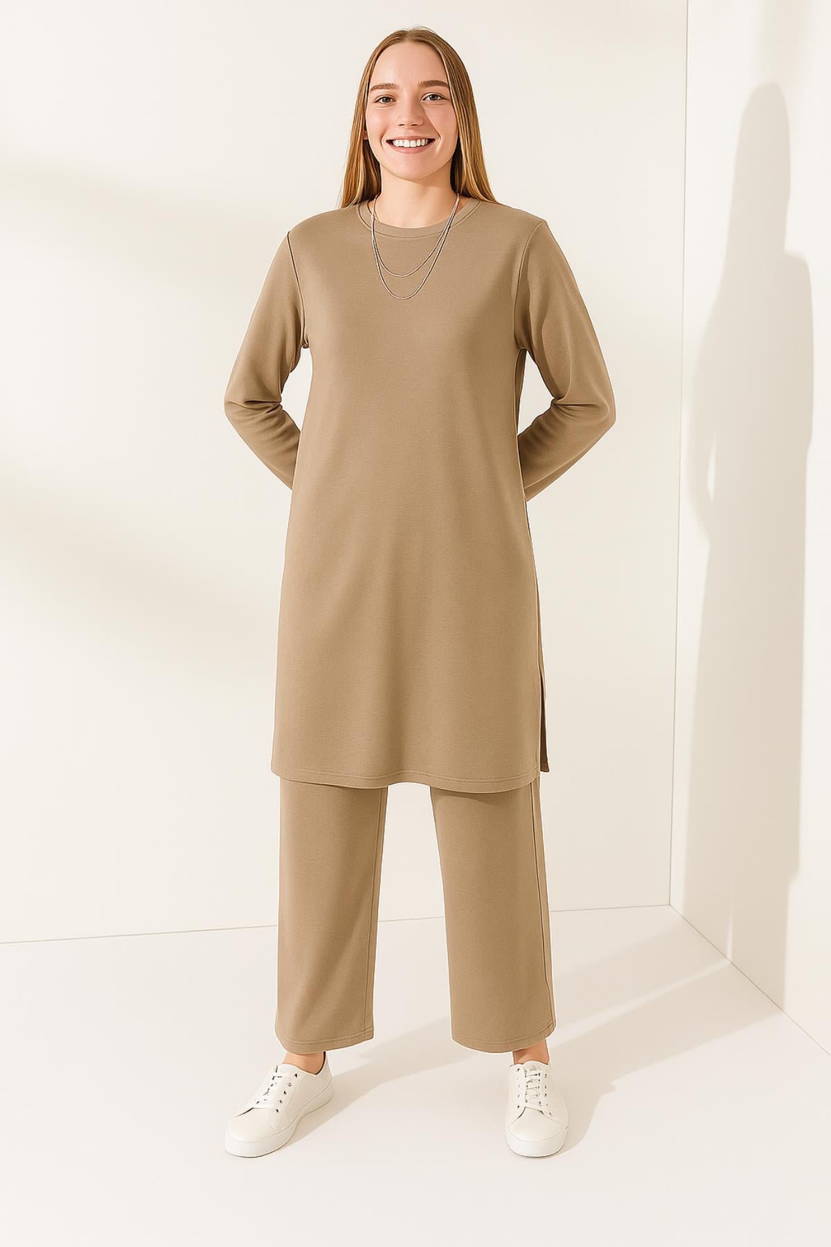 Modal Tunik Pantolon Takım