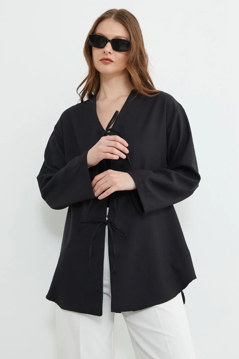 Önü Bağlamalı Salaş Kimono