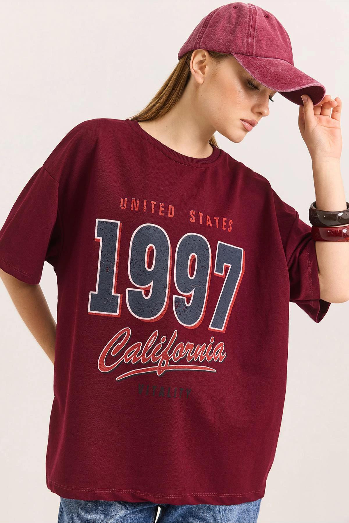 Rakam Baskılı Tshirt