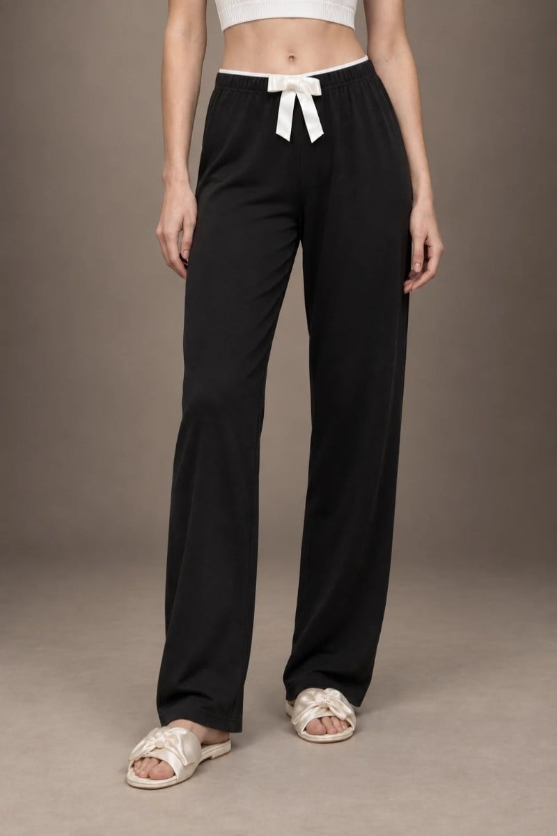Soft Düz Model Milan Pijama Altı
