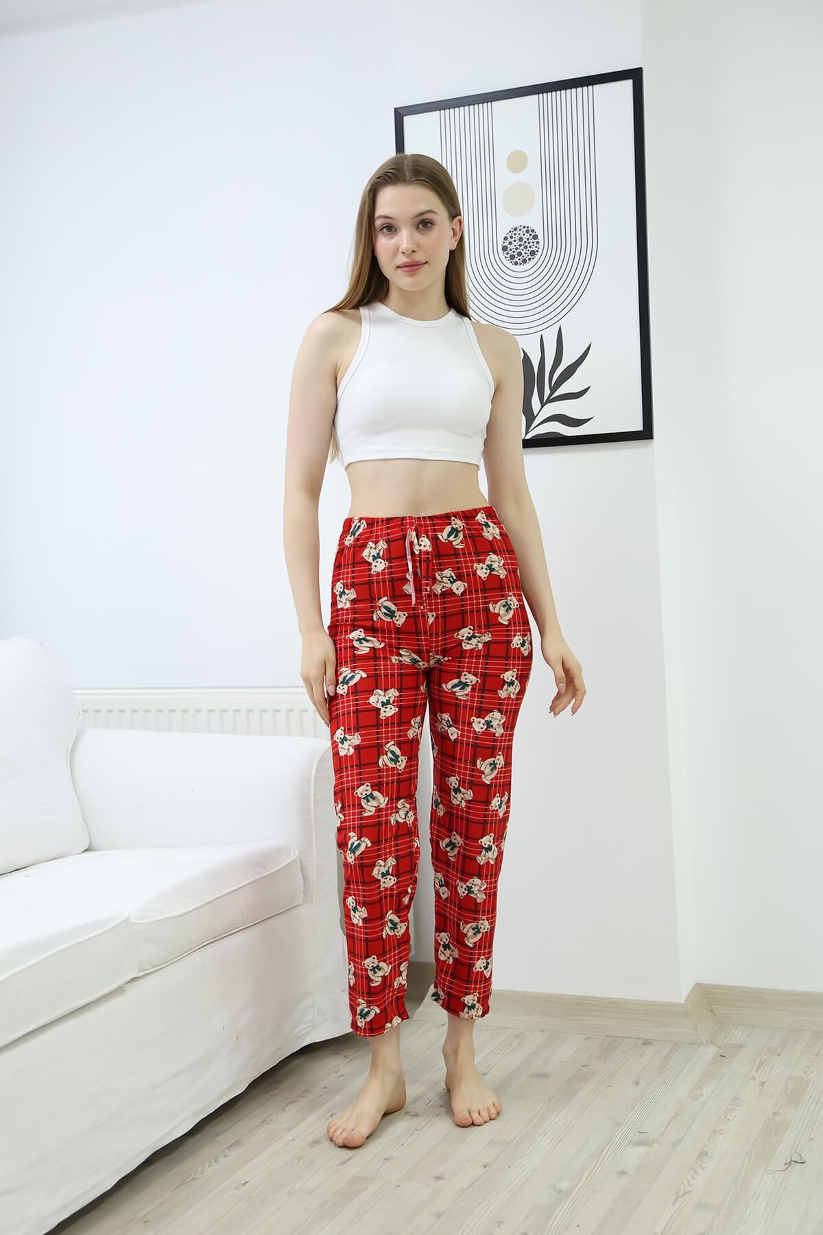 Süet Pijama Altı