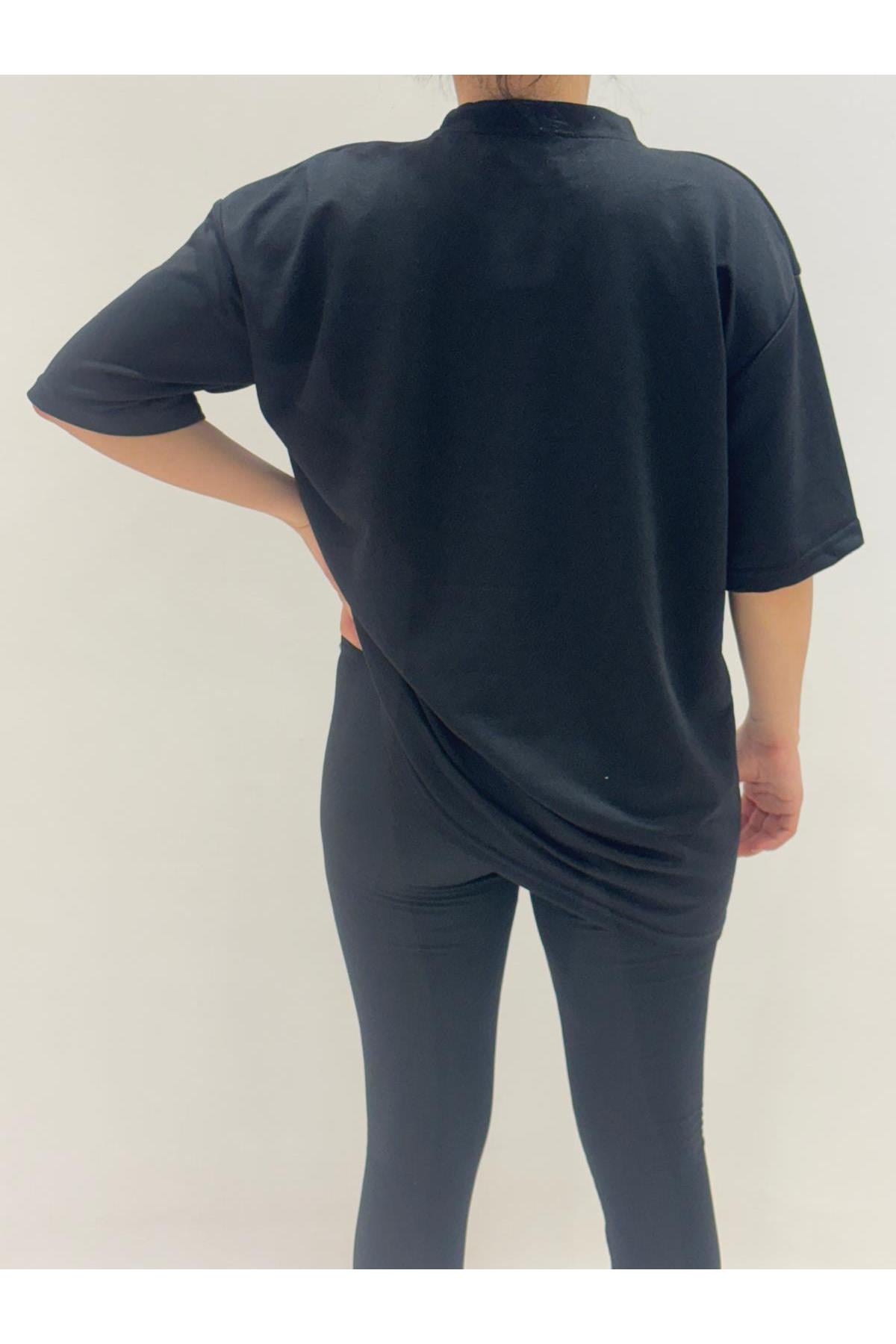 Taraftar Armalı Bisiklet Yaka Tshirt