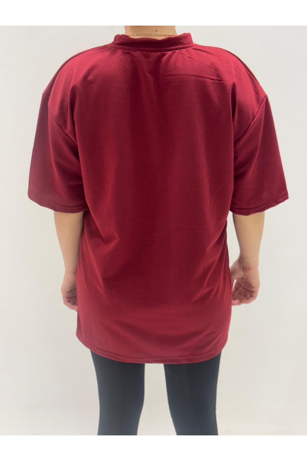 Taraftar Armalı Bisiklet Yaka Tshirt