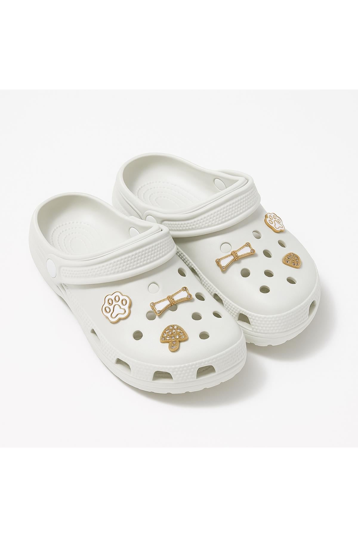 Taşlı Crocs Terlik
