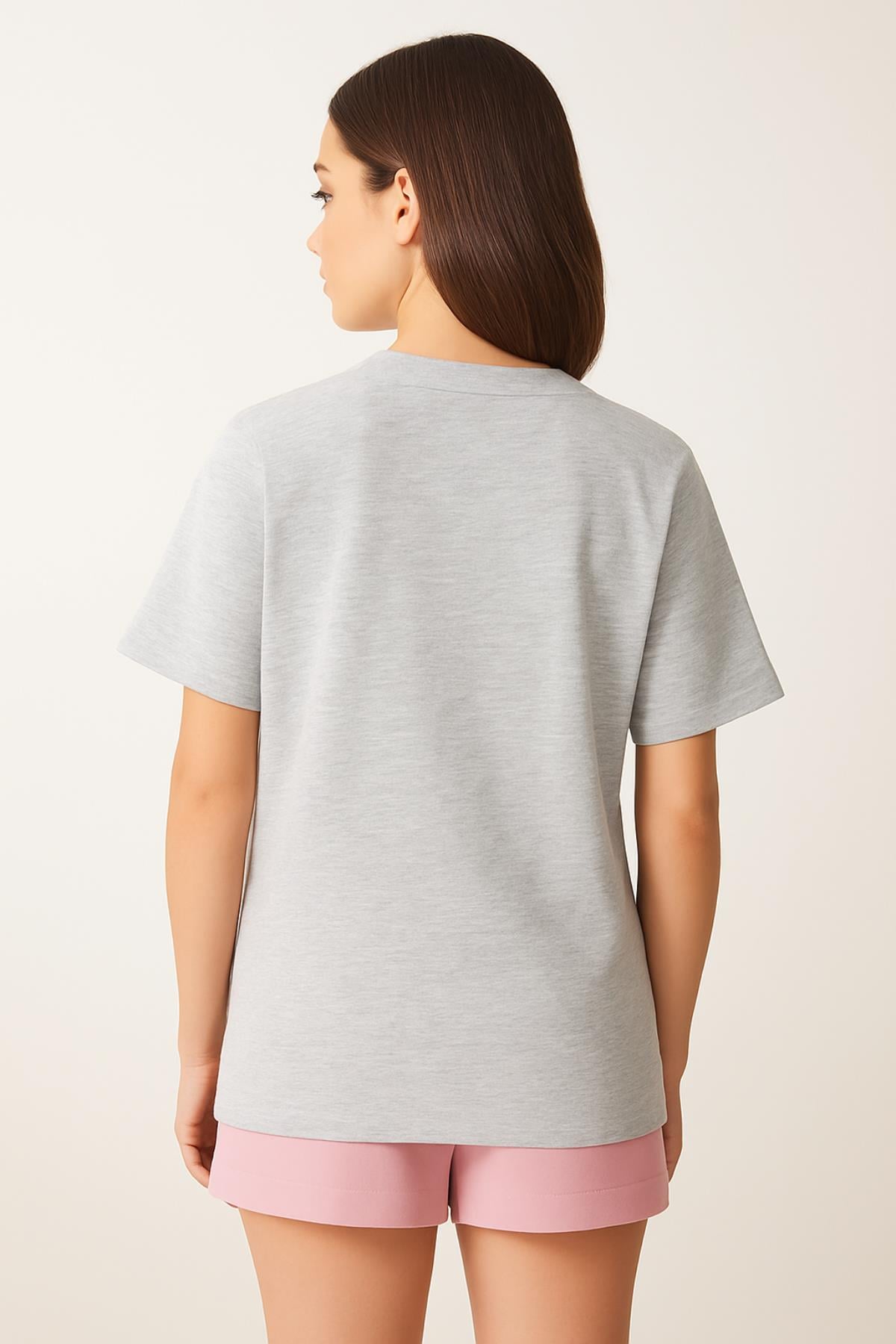 Teddy Bear Baskılı Tshirt