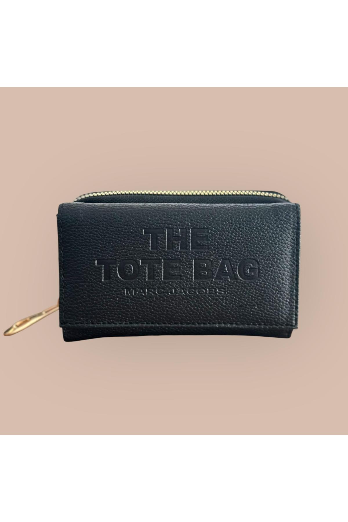 Tote Bag Logolu Kapaklı Cüzdan
