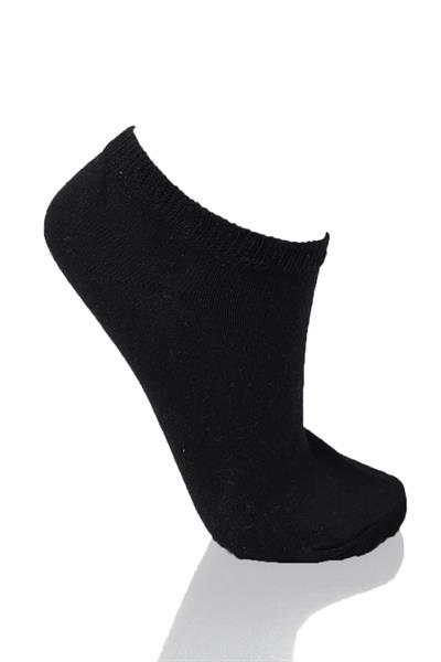 3 Çift Düz Renkli Patik Çorap