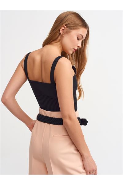 Askılı Önü Düğmeli Atlet