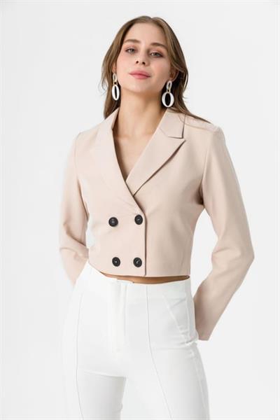 Astarlı Crop Ceket