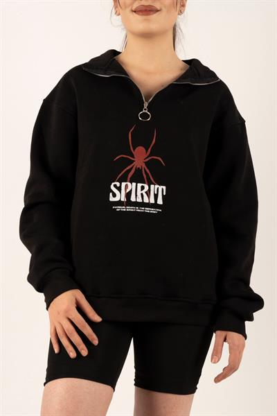 Baskılı 3 İp Sweat