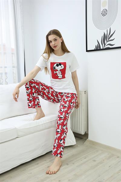 Baskılı Pijama Takımı