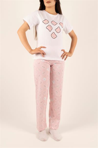 Baskılı Pijama Takımı