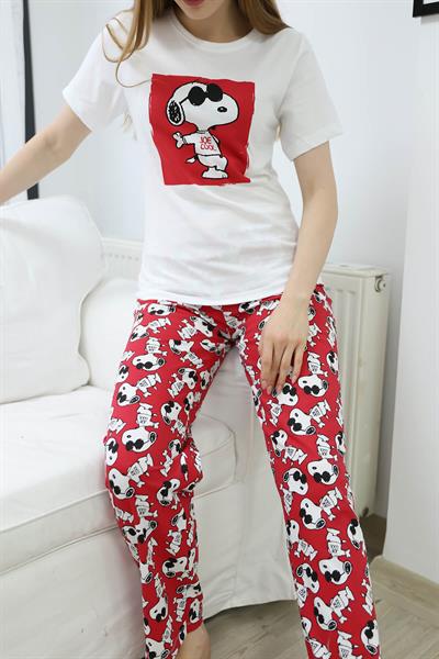 Baskılı Pijama Takımı