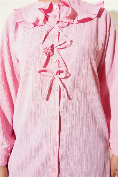 Bebe Yaka Fiyonklu Tunik